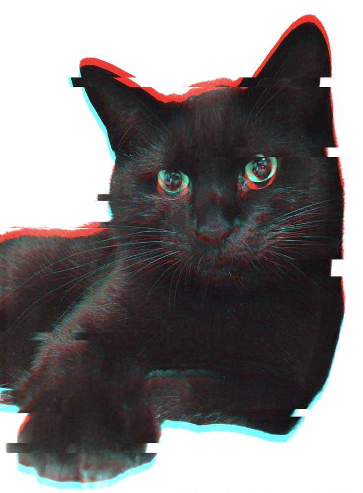 Photoshopグリッチノイズ長方形ツール2