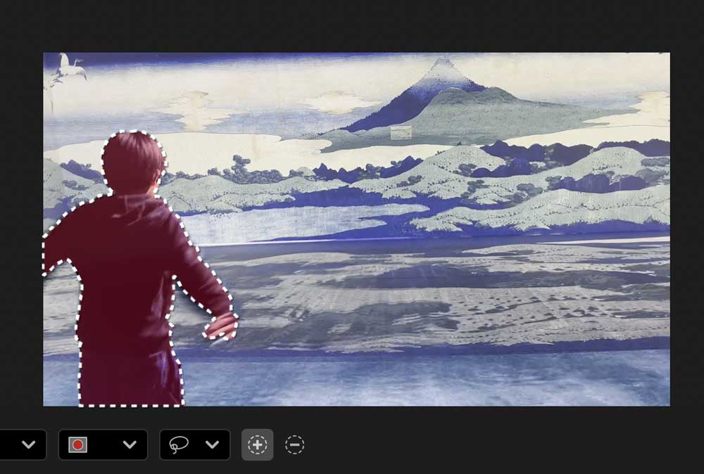 premiereオブジェクトマスクでトラッキング2マスク