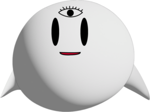 第三の眼を持つまるいこ