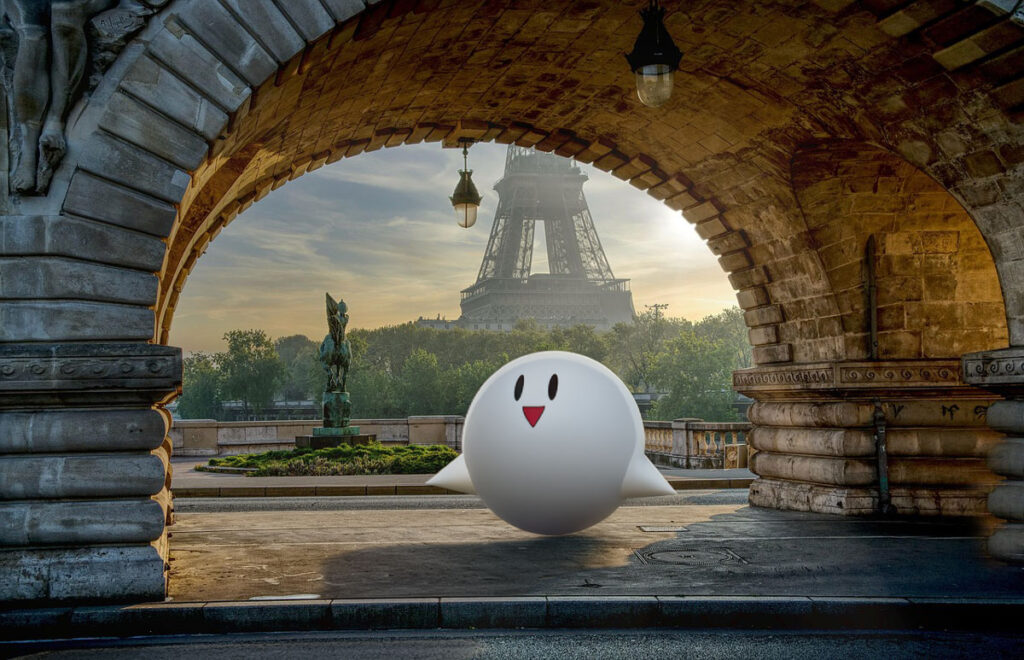 Photoshopで自然に画像を合成する方法2-3完成