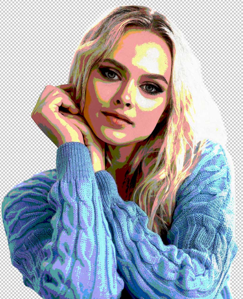 アメコミ風にする方法｜Photoshop完成