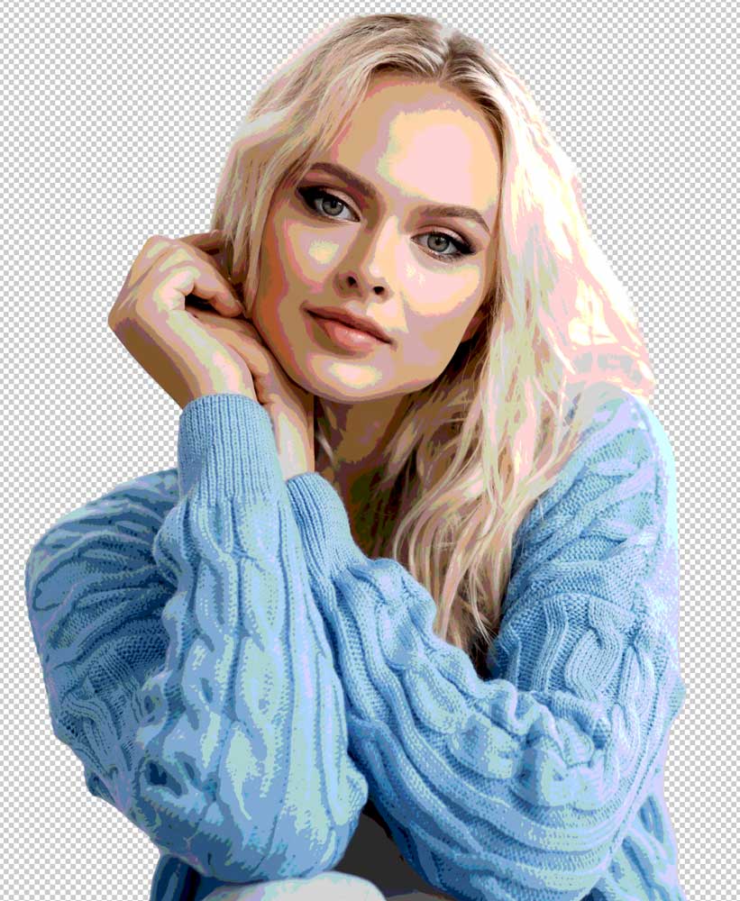 アメコミ風にする方法｜Photoshop色レイヤー