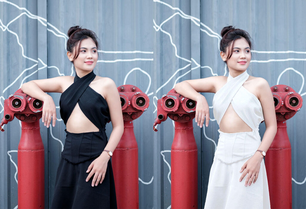 黒を白に色を変更する方法｜Photoshop完成