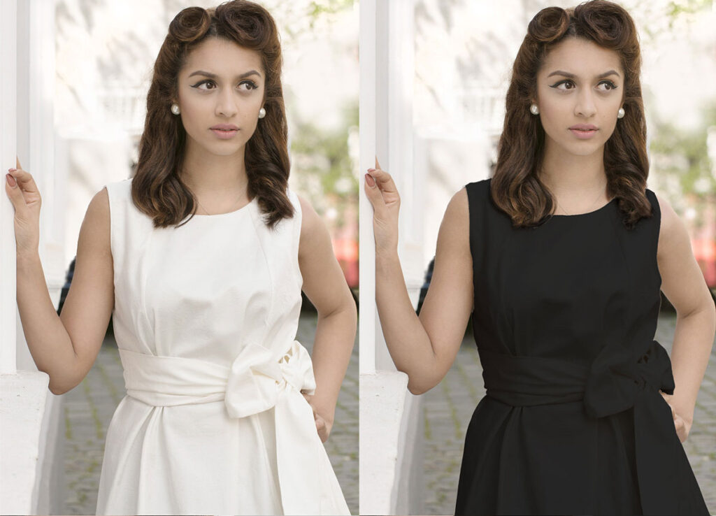 白を黒に変更する方法｜Photoshop完成